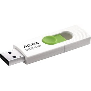 ADATA USB 64GB 3.1 AUV320-64G- WHITE GREEN