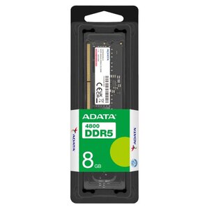 SODIMM ADATA DDR5 8GB PC5-38400 4800MHZ CL40 260PIN 1.1V AD5S48008G