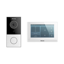 Kit de Videoportero Akuvox WIFI/ Monitor Linux de 7 Pulgadas/ 100% en la Nube / POE / Bluetooth / NFC / Lector de Tarjetas MIFARE / ONVIF / IP65 / Cámara 2 MP / Botón con Iluminación / Control de 1 Puerta / Entradas de Alarma
