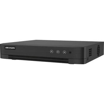 [IDS-7208HUHI-M1/T] DVR 8 Canales TURBOHD + 8 Canales IP / 8 Megapixel (4K) / Audio Bidireccional / ACUSENSE / 1 Bahía de Disco Duro / Salida de Video en Full HD / H.265+
