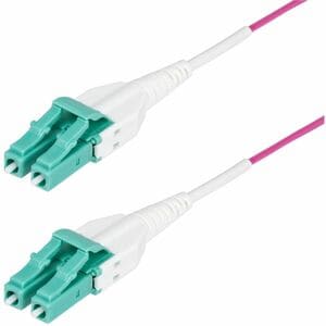 7M OM4 LC TO LC UPC MULTIMODE FIBER CABLE - OFNR