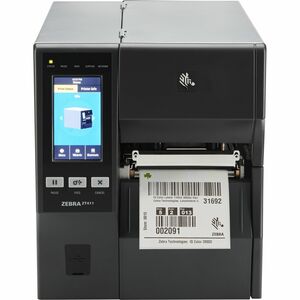 TT PRINTER ZT411 4IN  203 DPI US CORD SERIAL USB ETHERNET BT US