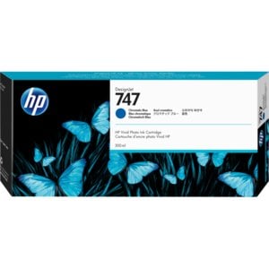 HP 747 300ML AZUL CROMO TINTA AMPLIO FORMATO