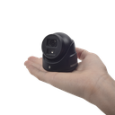 Ultra Mini Turret TURBO 2 Megapixeles (1080p) / Gran Angular / Lente 2.8 mm / 20 mts IR EXIR / Exterior IP67 / 4 Tecnologías (TVI / AHD / CVBS) / dWDR / Color Negro