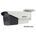 Bullet TURBOHD 4K (8Megapixeles) / Lente Mot. 2.7 a 13.5 mm / Potente IR EXIR de 80 mts / Exterior IP67 / 12 Vcc - 24 VCA / dWDR
