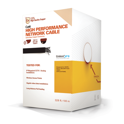 Bobinas LinkedPRO PRO-CAT-6-PLUS/100M
