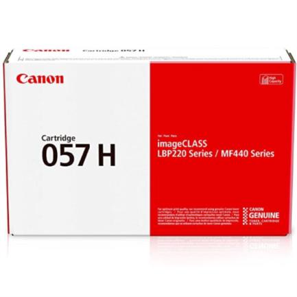 Tóner Canon 057H para ImageClass Series LBP226dw / MF445dw (10K Pag)