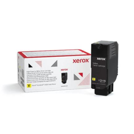 Tóner Xerox  Alta Capacidad SFP 12000 Páginas Color Amarillo Versalink C620