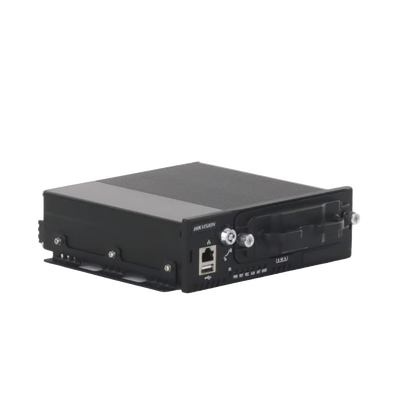 DVR Móvil 1080p (2 Megapixel) / 4 Canales TURBO / Sensor G / Compatible IA / Soporta 2 HDD / Alarmas I/O / Salida de Video / Incluye 1 SSD de 1 TB