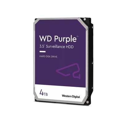 [WD43PURZ] Disco Duro PURPLE de 4TB / 3 AÑOS DE GARANTÍA / Para Videovigilancia