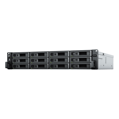 [RS2423RP+] Servidor de Almacenamiento RackStation RS2423RP+ | 12 Bahías | 2U | Hasta 432 TB | Conectividad 10GbE | RAID Soportado | Fuentes de Alimentación Duales | Intercambio en Caliente | Compatibilidad con VMware y Hyper-V.