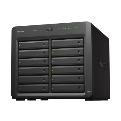 [DS3622XS+] Servidor NAS Synology DiskStation DS3622xs+ | 12 Bahías | Intel Xeon 6 Núcleos | 16 GB DDR4 ECC | 10GbE RJ-45 | Expansión Hasta 36 Bahías | RAID F1, 0, 1, 5, 6, 10 | Caché NVMe SSD .