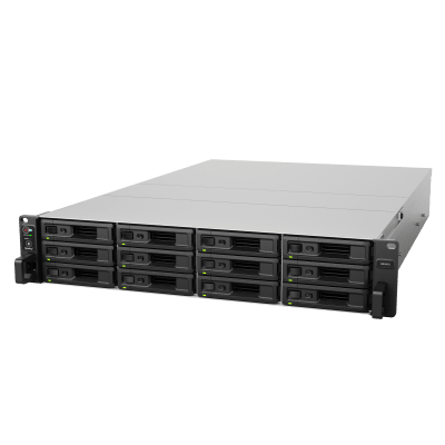 [SA3410] Servidor de Almacenamiento Synology SA3410 | 12 Bahías | Escalable hasta 96 Bahías | 1.728 PB de Capacidad Bruta | 6.200 MB/s Lectura Secuencial | 3.000 MB/s Escritura Secuencial | 10GbE RJ-45 | PCIe 3.0.