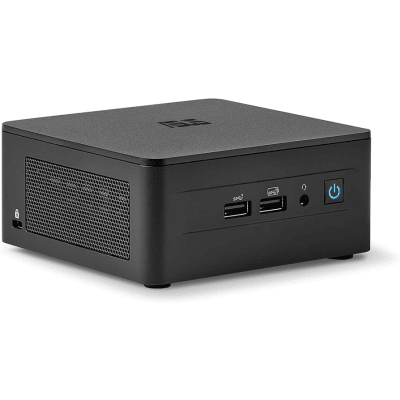 [BOXNUCI713I] Mini PC ASUS NUC Barebone / Intel Core i7-1360P / Wi-Fi 6E + 2.5GbE / Sin Memoria RAM / SSD / SO / Incluye fuente.