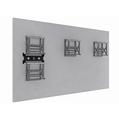 [SDJH197] Espaciador  Para Montaje De Videowall en Pared |Compatible con Pantallas de 55"  