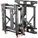 Soporte Muro para video wall LCD / Liberación Rápida / Para Pantallas 46"-60" / Ajuste Micro Sin Herramientas XYZ 1.5" / VESA 600x400 mm / Carga Máxima 56Kg / Gestión Integrada de Cables