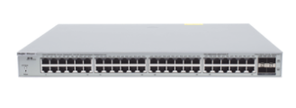 [AYV-NET-SWT-48GT4XS-12] Switch Administrable PoE con 48 puertos Gigabit PoE 802.3af/at + 4 SFP+ para fibra 10Gb, gestión gratuita desde la nube, 370w