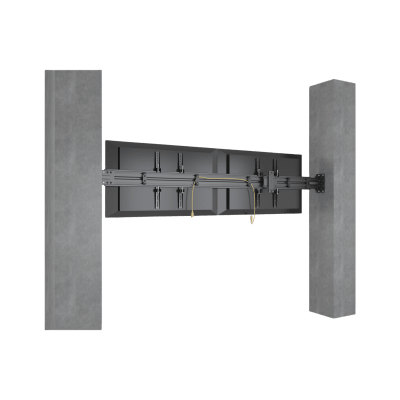 [LFWW2X1U] Sistema de Montaje en Pared / Rieles 2000 mm (78.7 in) / Estructura Modular / Soporte Ajustable / Incluye Herramientas y Tornillería Completa