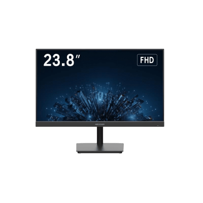 [DS-D5224F2-1V1S/B] Monitor LED FullHD (1080p) de 24" / Ideal para CCTV, Oficina y Hogar / Entrada HDMI-VGA-BNC / Montaje VESA ( 75 X 75) / Uso 24/7 / Backlight E-LED / Ultra Delgado