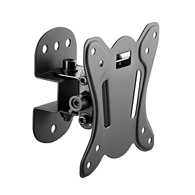 [KMA20-110] Montaje  Compacto de Pared para Monitores de 13 a 27" | Soporta hasta 25 Kg| Compatible con  Vesa 75 x 75 / 100 x 100 | Fabricado en  Acero