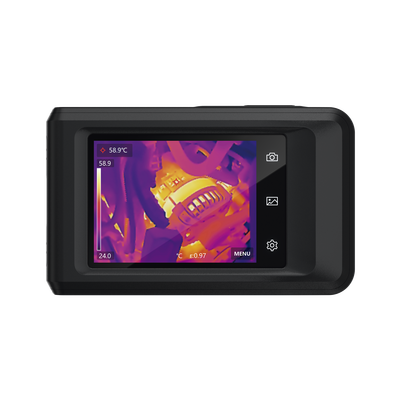 Pocket2 - Cámara Termográfica de Bolsillo / Pantalla Táctil 3.5" / Resolución IR 256 x 192 y Visual 8MP / Rango de -20°C a 400°C / SuperIR / Wi-Fi y Bluetooth / Memoria 16GB