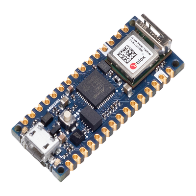 [ABX-00027] Placa de Desarrollo IoT / Arduino Nano 33 IoT / Cortex-M0+ SAMD21 / Wi-Fi + Bluetooth / Chip Criptográfico ATECC608A / IMU 6 Ejes / Compatible Arduino IDE